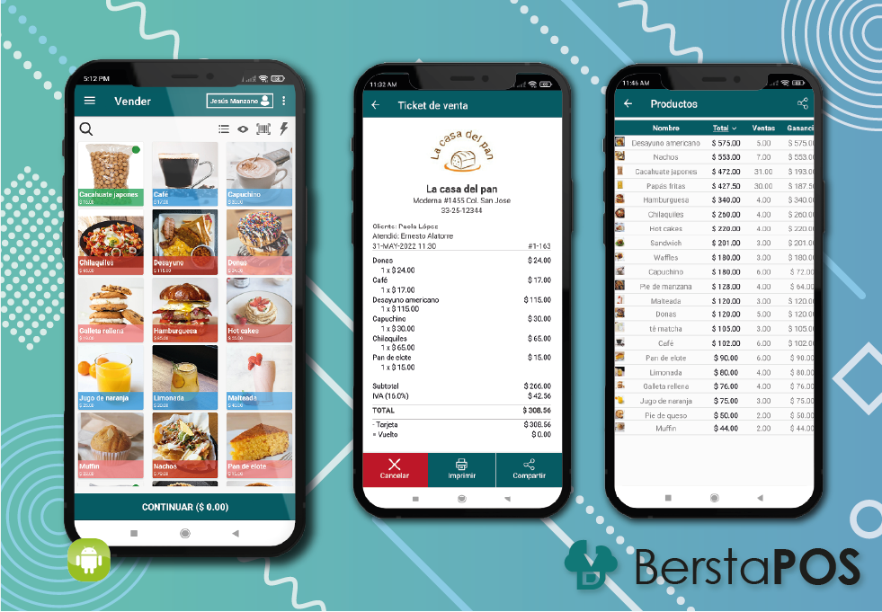 Bersta POS - Punto de venta - Desarrollo de software a la medida