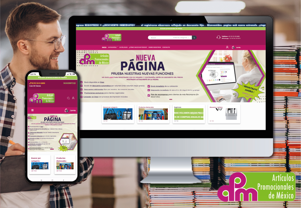 www.articulospromocionalesdemexico.com - Desarrollo de software a la medida